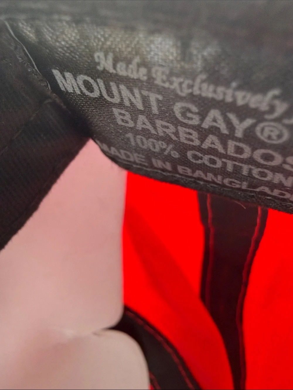 Mount Gay Rum Spring Regatta 2015 Barbados Red Sailing Hat Collectible